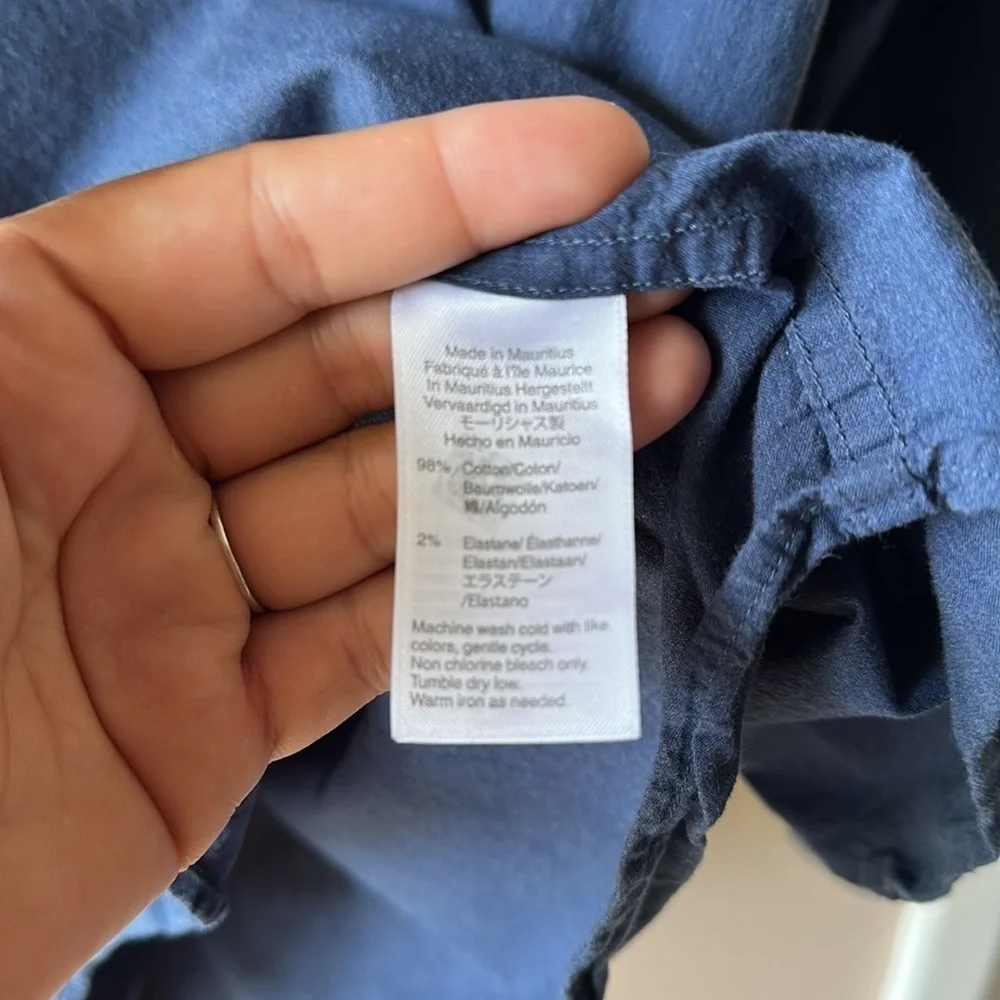 J. CREW MERCANTILE Flex Long Sleeve Button Down Shirt